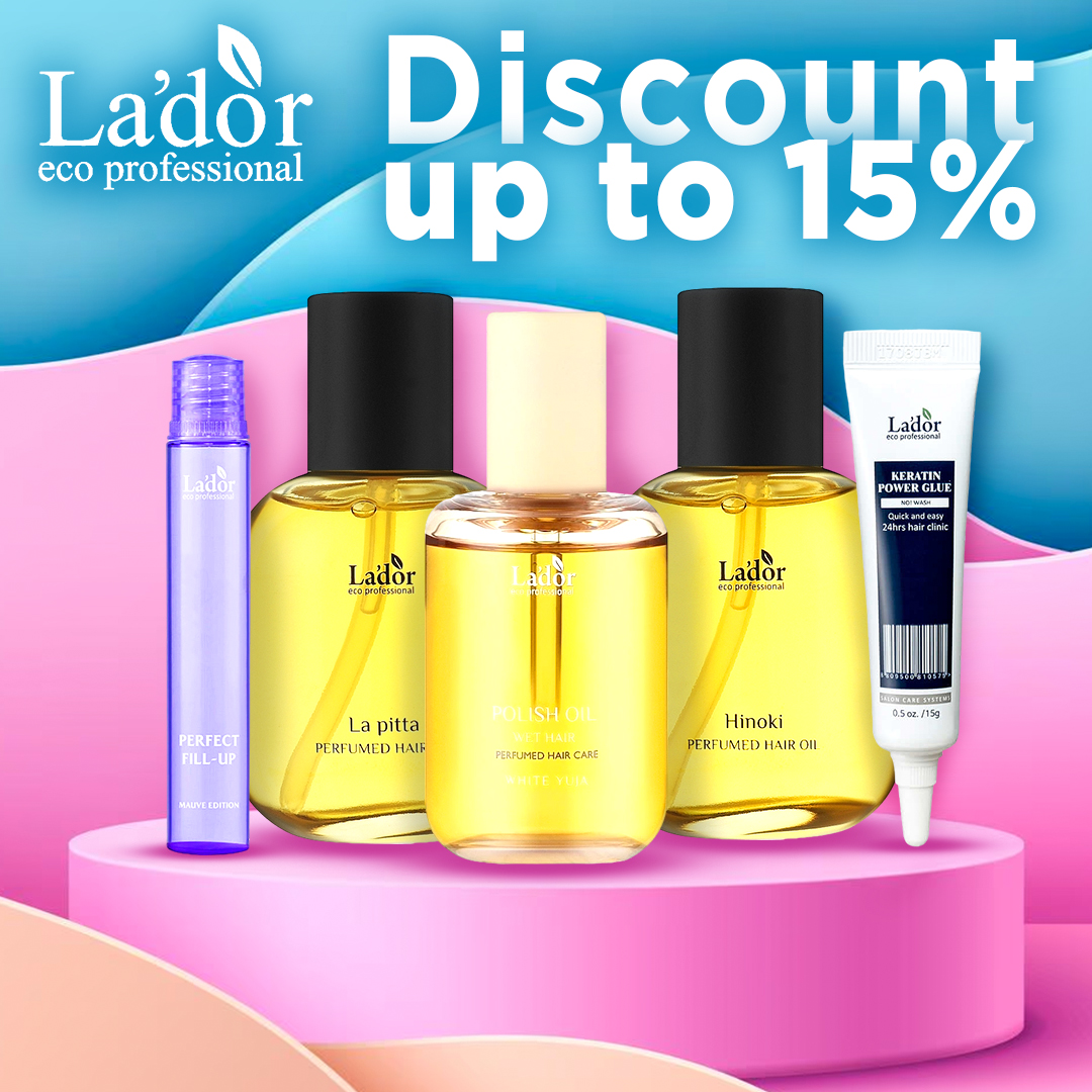 Lador discounts up to 15% off