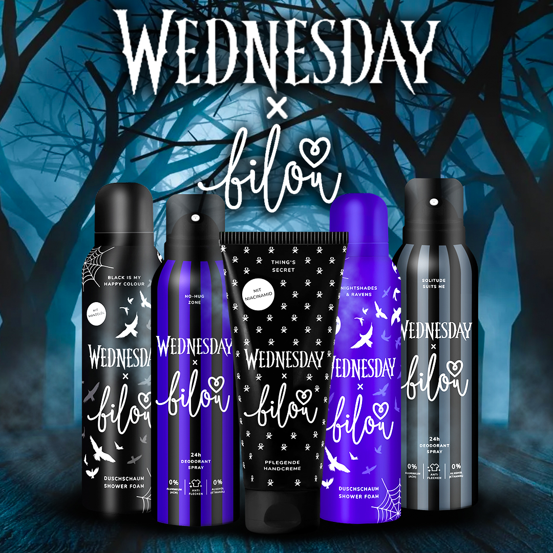 Limited edition BILOU x WEDNESDAY